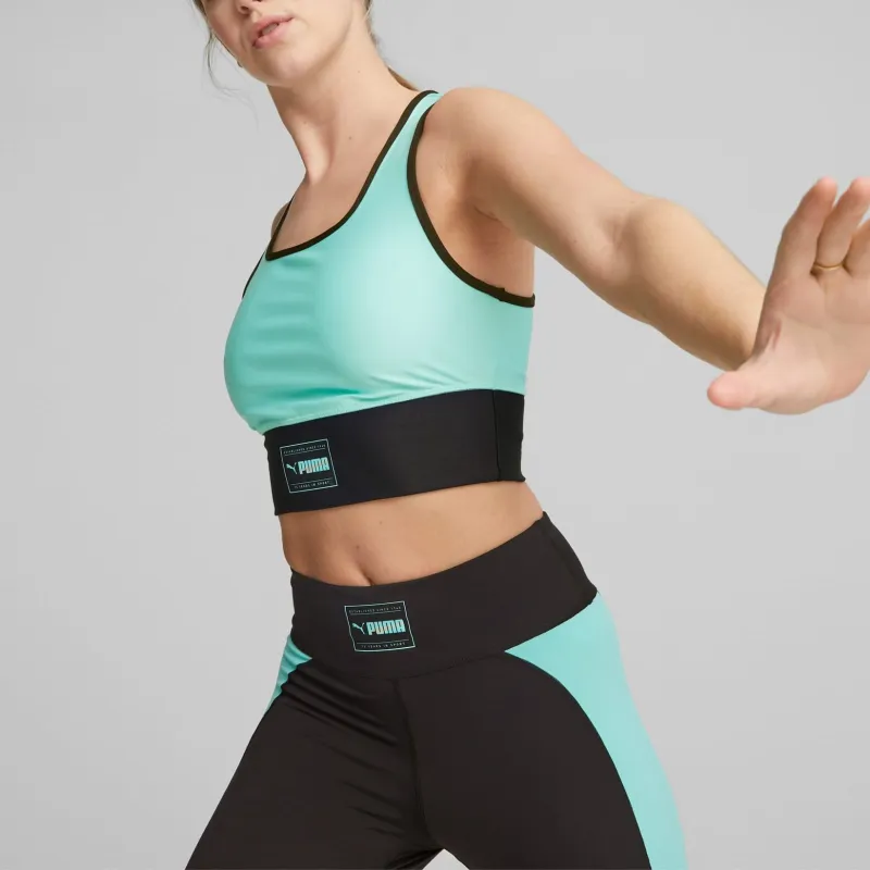 PUMA Haut De Fitness Fit Skimmer Femme Sport Vests Women's Green-2