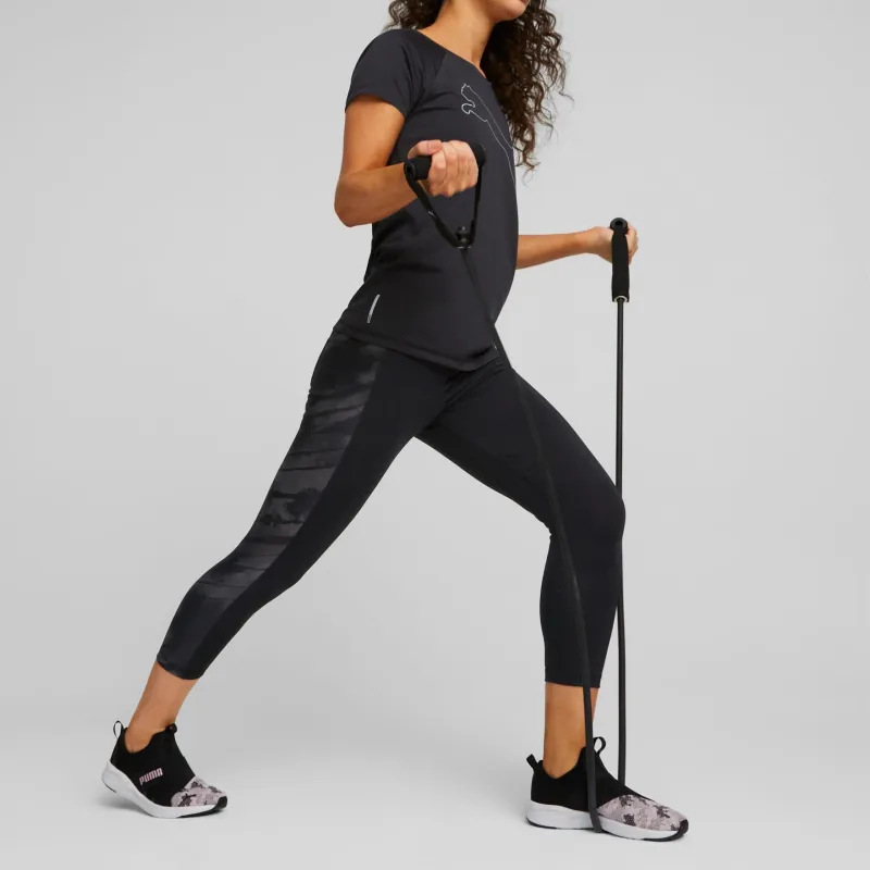 PUMA T shirt De Training Favourite Cat Femme T Shirt Women's Black-3