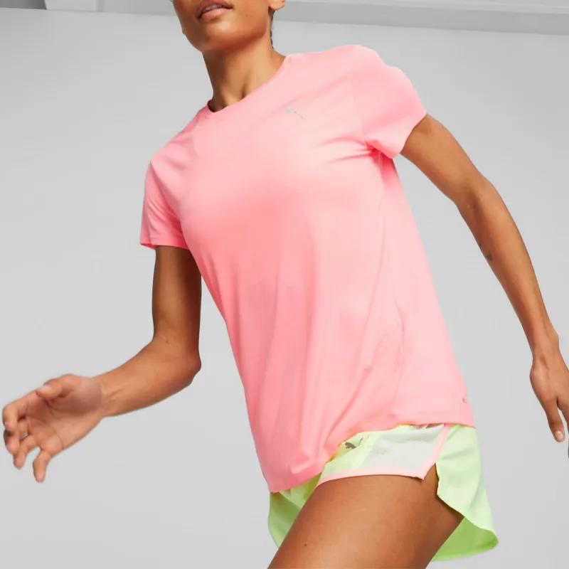 PUMA Favourite T shirt De Running À Manches Courtes Favourite Femme T Shirt Women's Pink-2