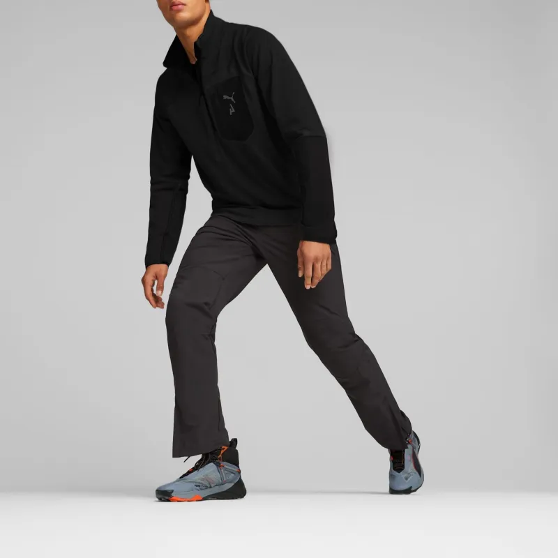 PUMA SEASONS SEASONS RainCELL Trail Running Half-Zip Pullover Men Sweatshirt Men's Black-4
