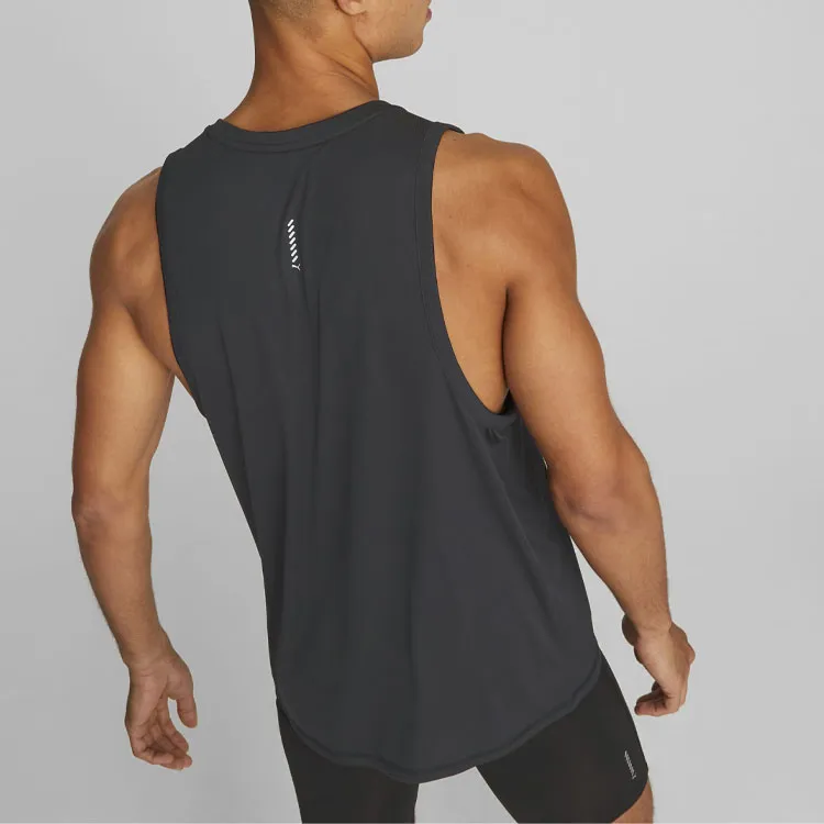 PUMA RUN FAVORITE Tank Tops Men Black-4