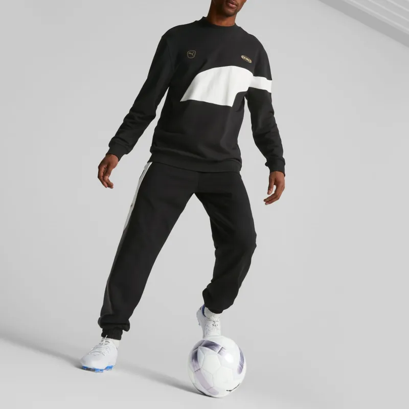 PUMA KING Top Football Sweatpants Men Knitted Sports Pants Men's Black-2