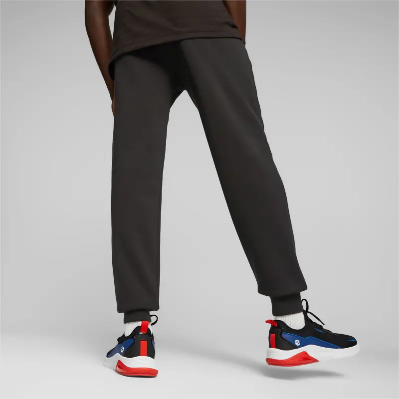 PUMA BMW M Motorsport ESS Fleece Pants Knitted Sports Pants Men's Black-3