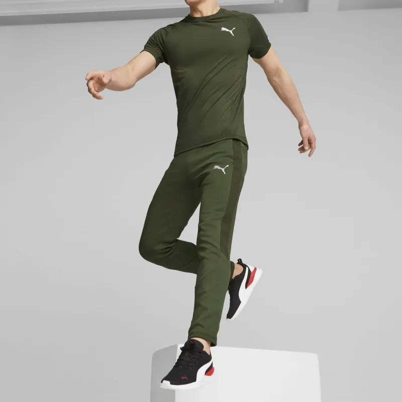 PUMA EVOSTRIPE Men's Sweatpants Casual Pants Men's Green-4