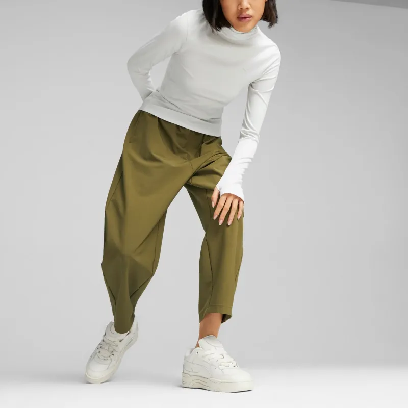 PUMA Regular T Shirt Women's White Gray-2