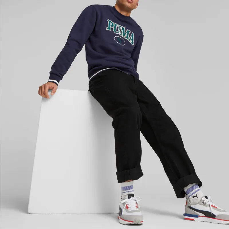 PUMA SQUAD Men's Crew Neck Sweatshirt Sweatshirt Men's Marine Blue-2