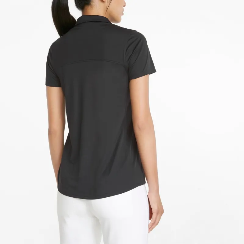 PUMA Polo De Golf Gamer Femme Polo Shirt Women's Black-4