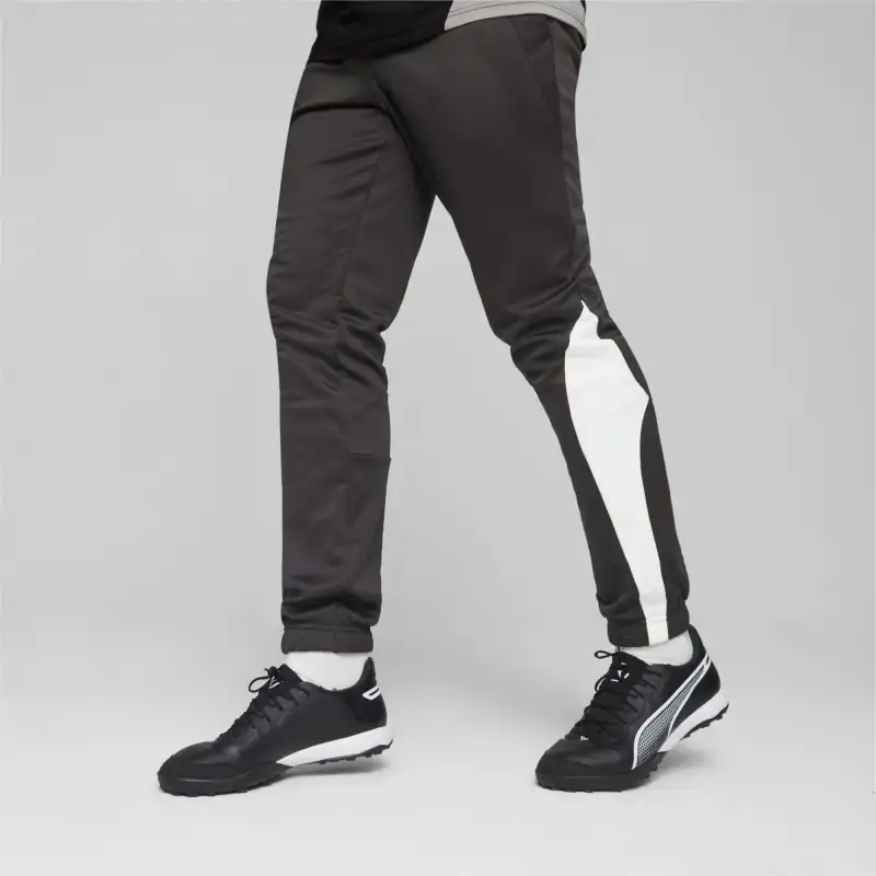 PUMA KING Pro Men's Football Training Pants Knitted Sports Pants Men's Black-2