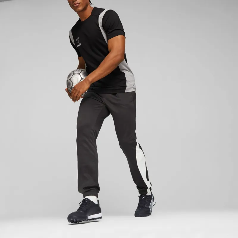 PUMA KING Pro Men's Football Training Pants Knitted Sports Pants Men's Black-4