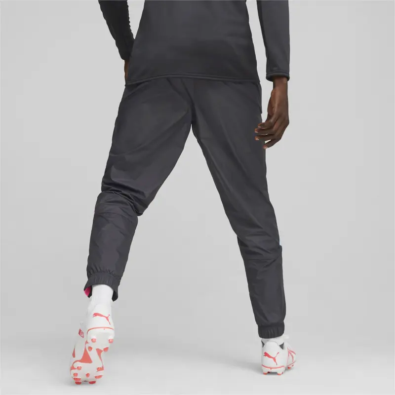 PUMA Manchester City F.C. Prematch Woven Pants Men Knitted Sweatpants Men's Black-3