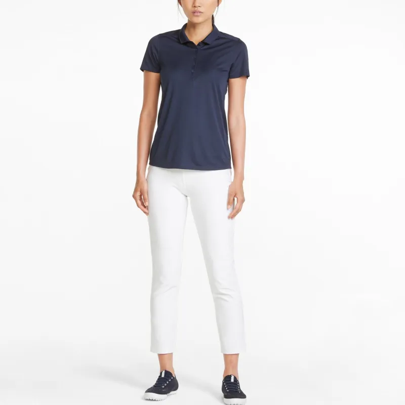PUMA Polo De Golf Gamer Femme Polo Shirt Women's Marine Blue-3