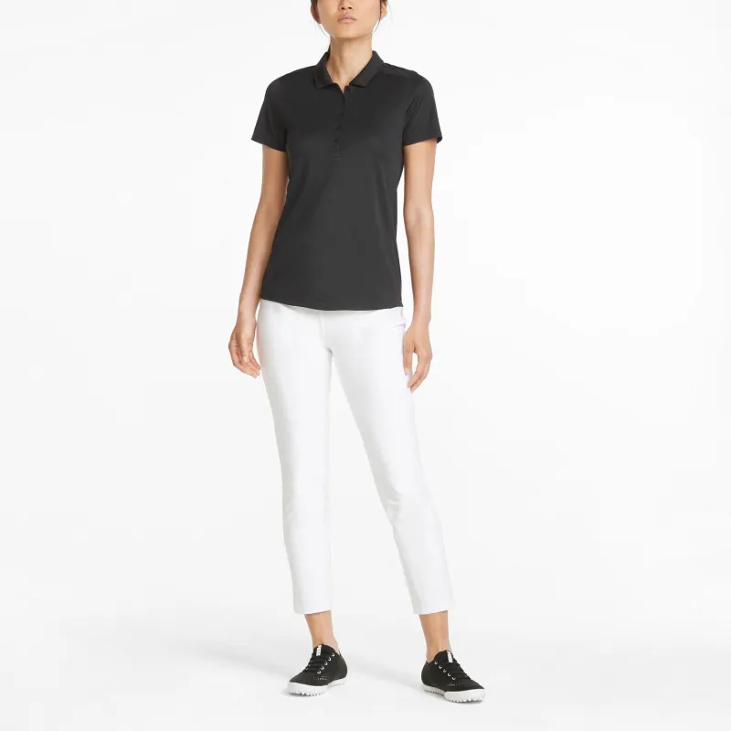 PUMA Polo De Golf Gamer Femme Polo Shirt Women's Black-3