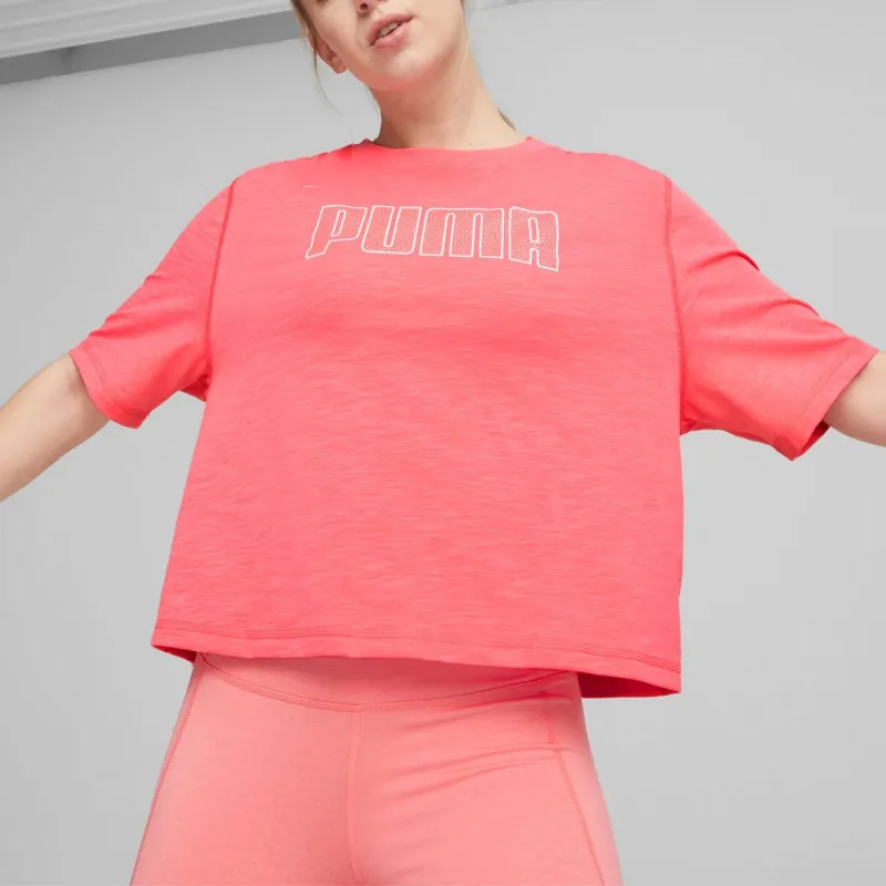 PUMA T-shirt D’entraînement Concept Graphic Femme T-Shirt Women's Pink-3