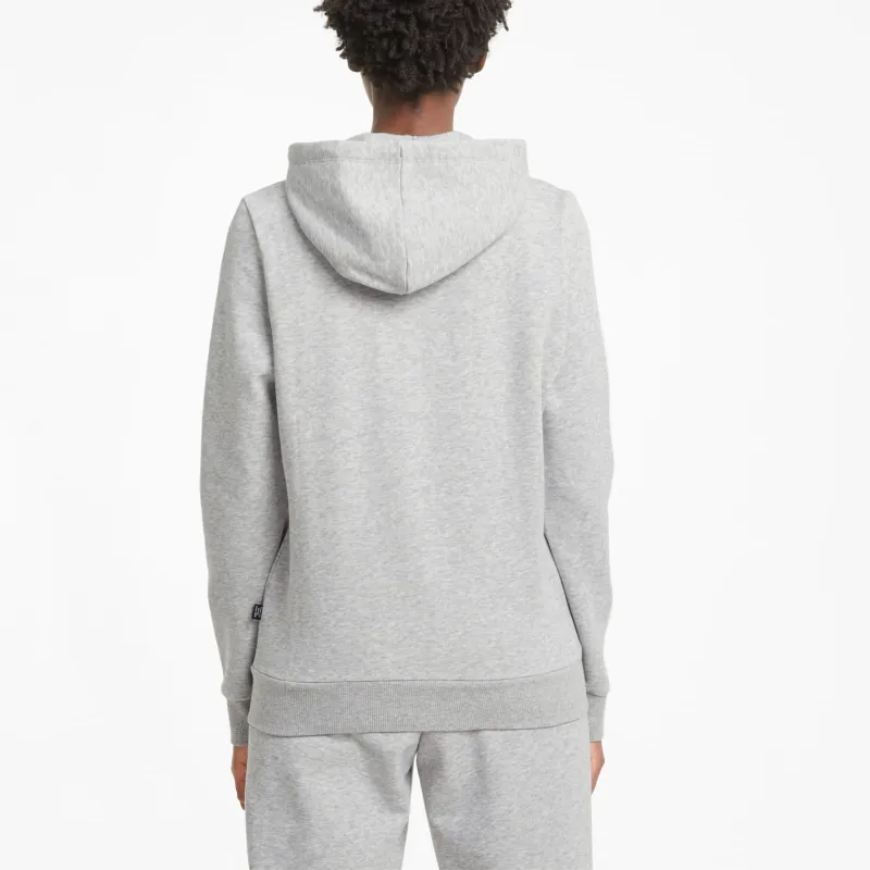 PUMA Sudadera Con Capucha Con Cierre Completo Essentials Para Mujer-2