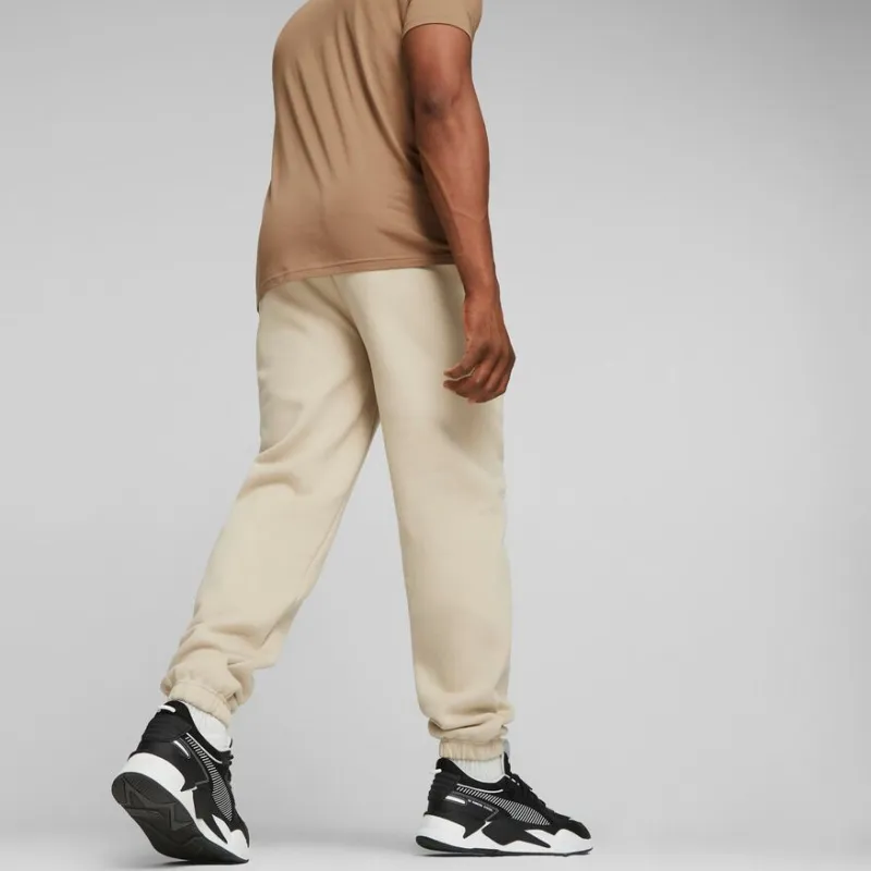 PUMA Knitted Sweatpants Unisex Beige-3