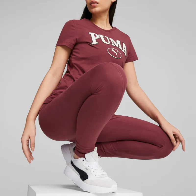 PUMA Regular T-Shirt Women's Burgundy-2