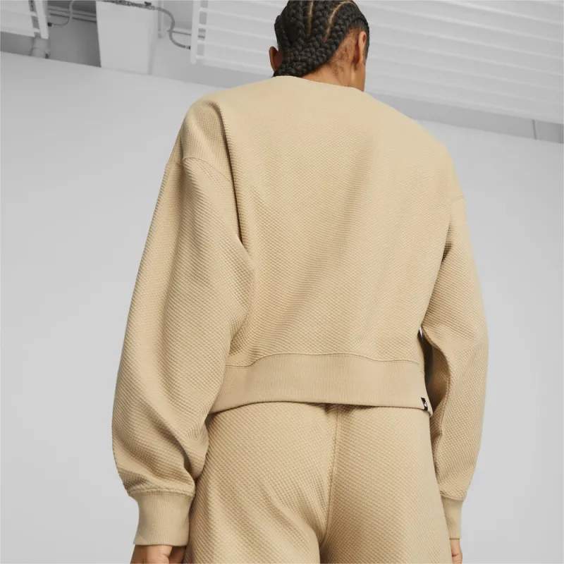 PUMA HER Sweatshirts Women's Brown-2