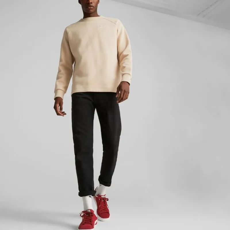 PUMA CLASSICS Sweatshirts Unisex Beige-4