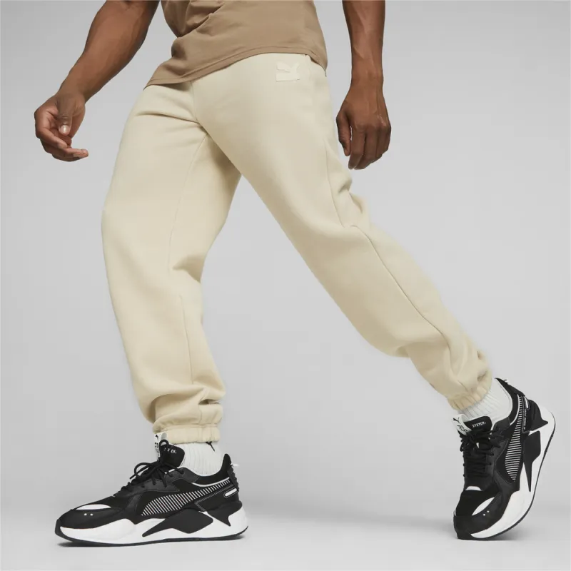 PUMA Knitted Sweatpants Unisex Beige-4
