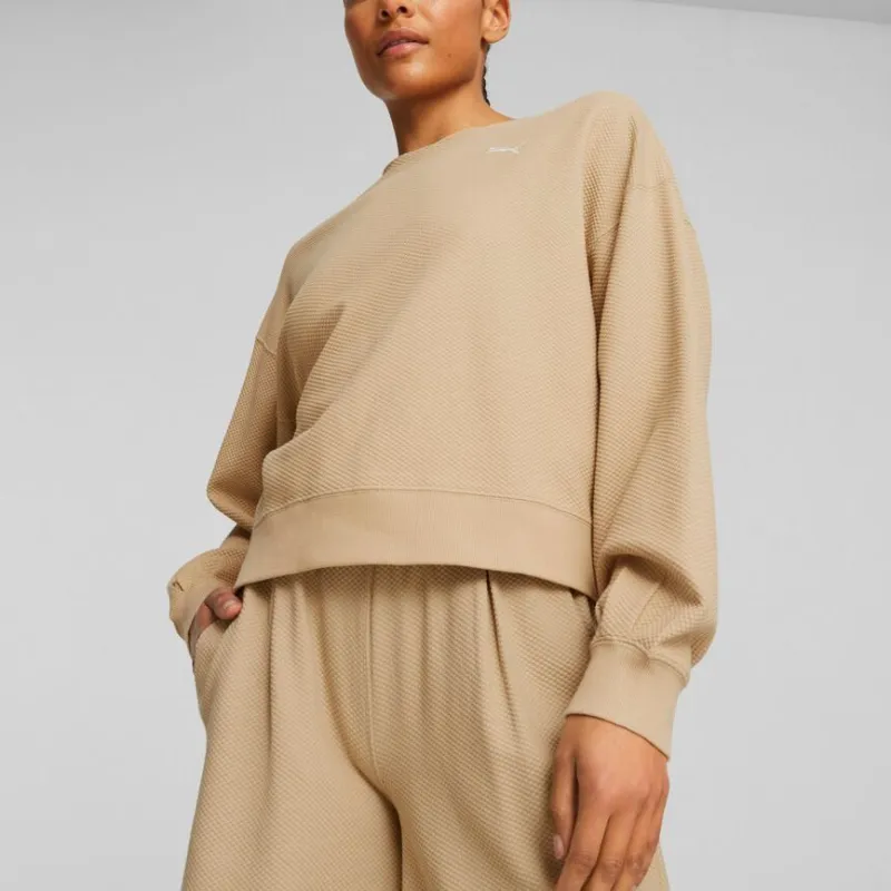 PUMA HER Sweatshirts Women's Brown-3