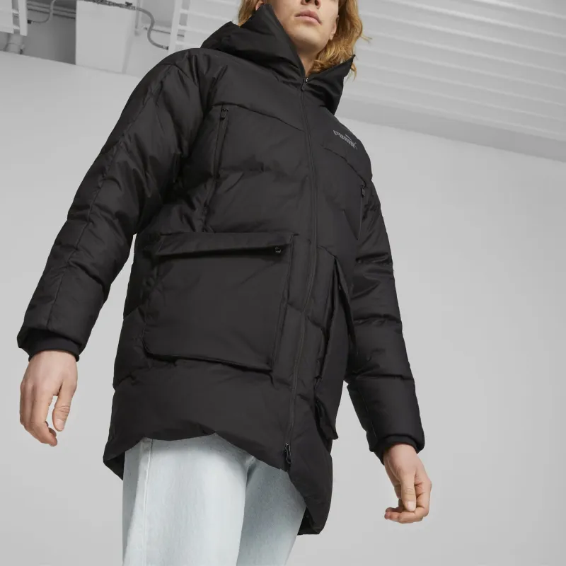 PUMA Doudoune À Capuche Homme Jacket Men's Black-2