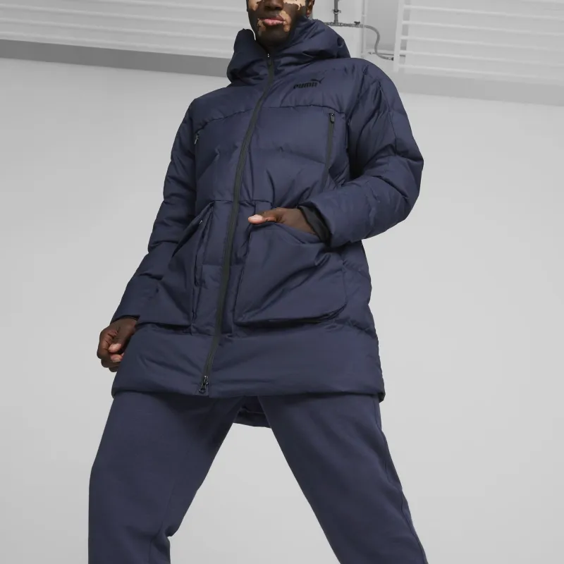 PUMA Doudoune À Capuche Homme Jacket Men's Marine Blue-2