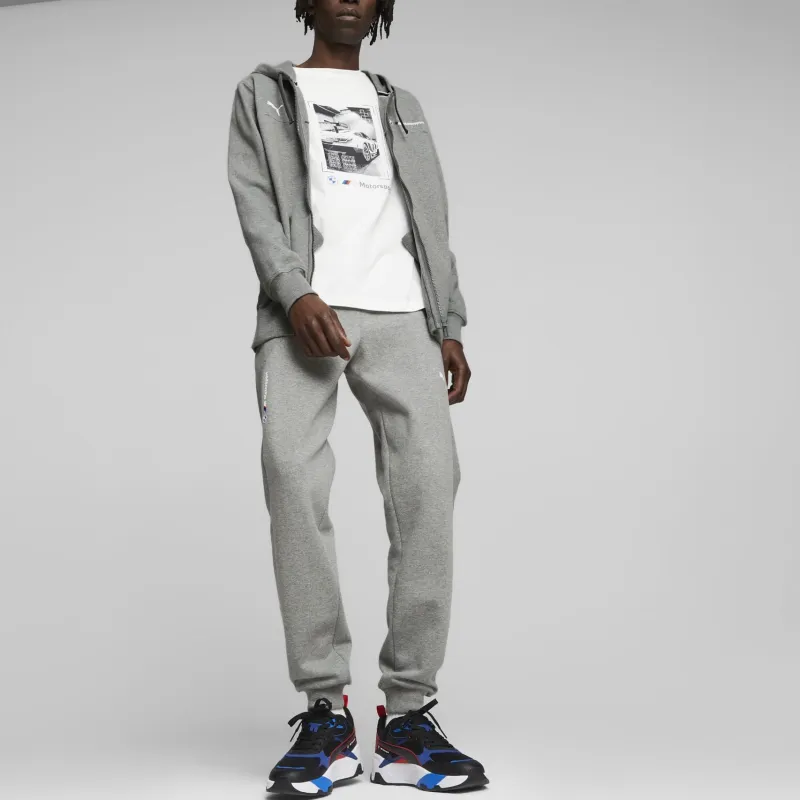 PUMA Veste De Survêtement À Capuche BMW M Motorsport Homme Jacket Men's Gray-2