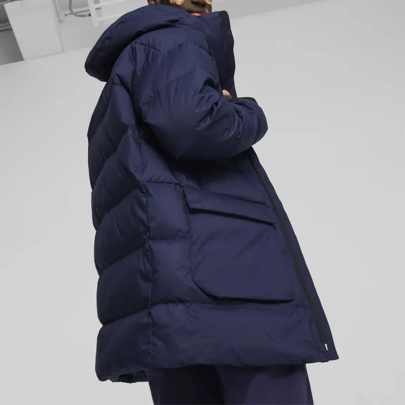 PUMA Doudoune À Capuche Homme Jacket Men's Marine Blue-3