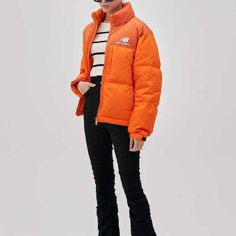 New Balance Down Jacket Unisex Sun Orange-7