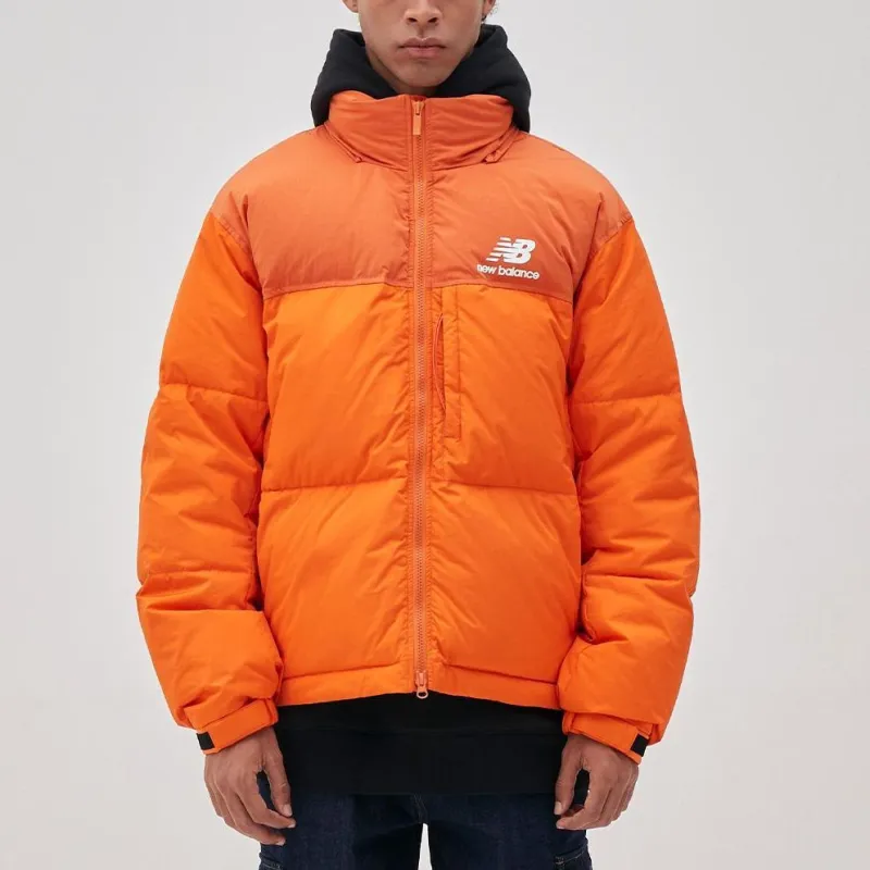 New Balance Down Jacket Unisex Sun Orange-3
