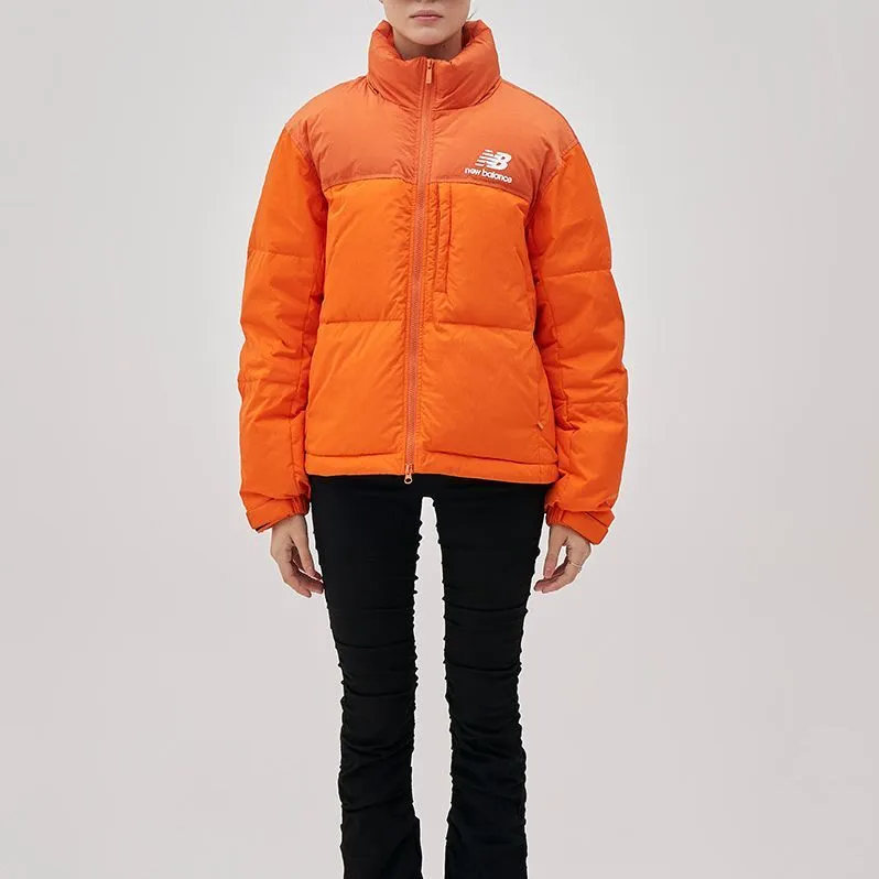 New Balance Down Jacket Unisex Sun Orange-5