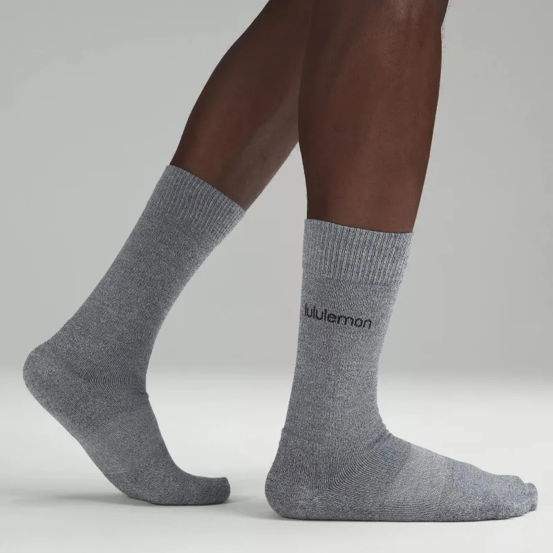 Lululemon Daily Stride Mid-Calf Socks Men's 3 Pack-6