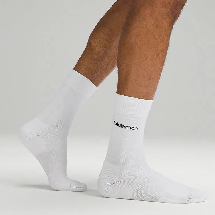 Lululemon Daily Stride Mid-Calf Socks Men's 3 Pack-5