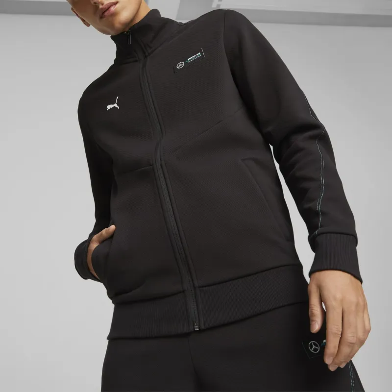 PUMA Veste De Survêtement Mercedes-AMG PETRONAS Homme Jacket Men's Black-2