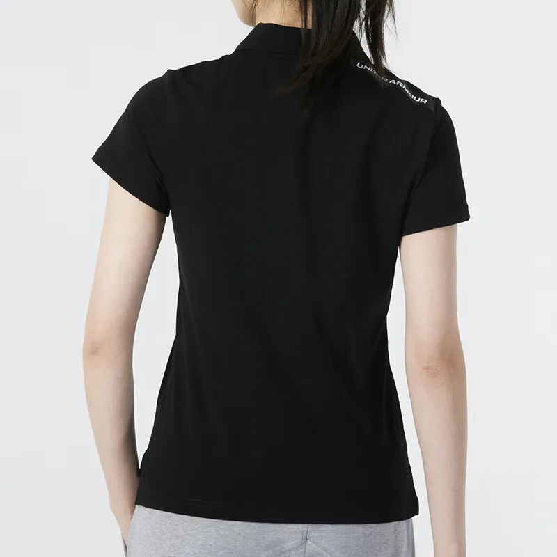 Under Armour Polo Shirt Women's Black-3