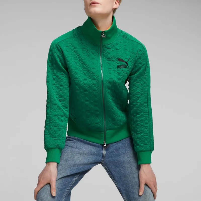 PUMA Veste T7 LUXE SPORT Jacket Unisex Green-2