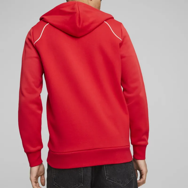 PUMA Veste De Survêtement À Capuche Scuderia Ferrari Race Jacket Men's Red-3