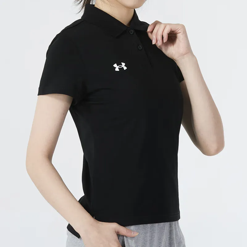 Under Armour Polo Shirt Women's Black-4