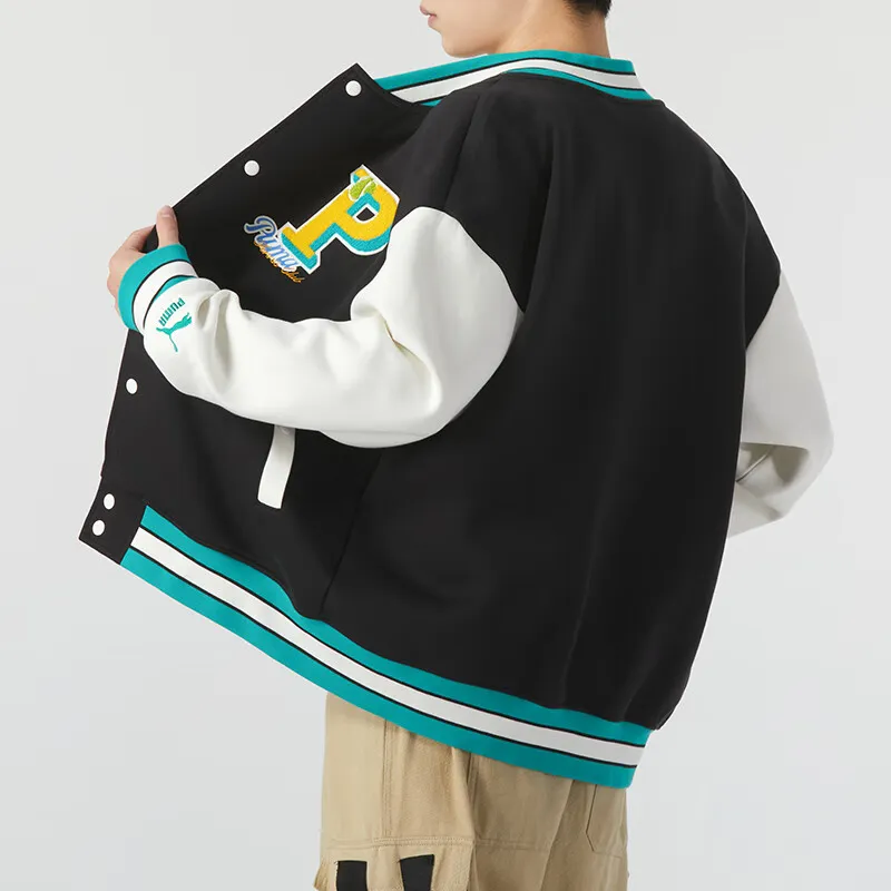PUMA Jackets Unisex Black-3