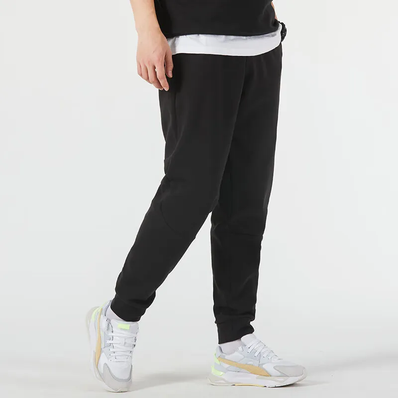 PUMA Knitted Sports Pants Men's Black-3