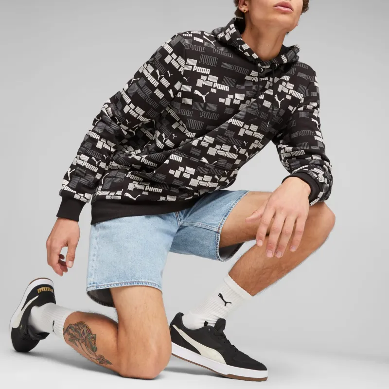 PUMA Hoodie LAB ESS+ Homme Sweatshirt Men's Black-2