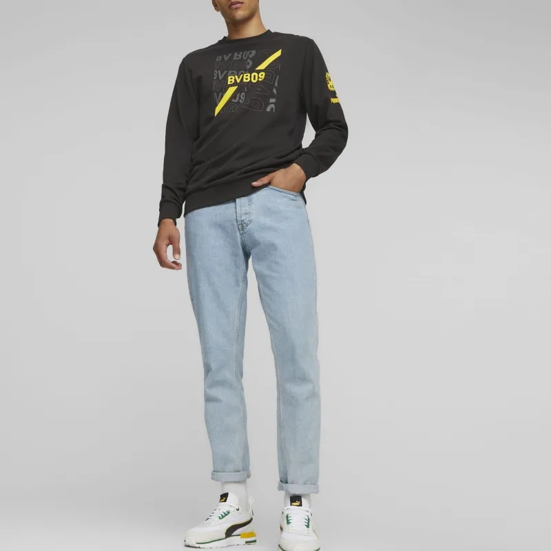 PUMA Sweat FtblCore Borussia Dortmund Sweatshirt Men's Black-4