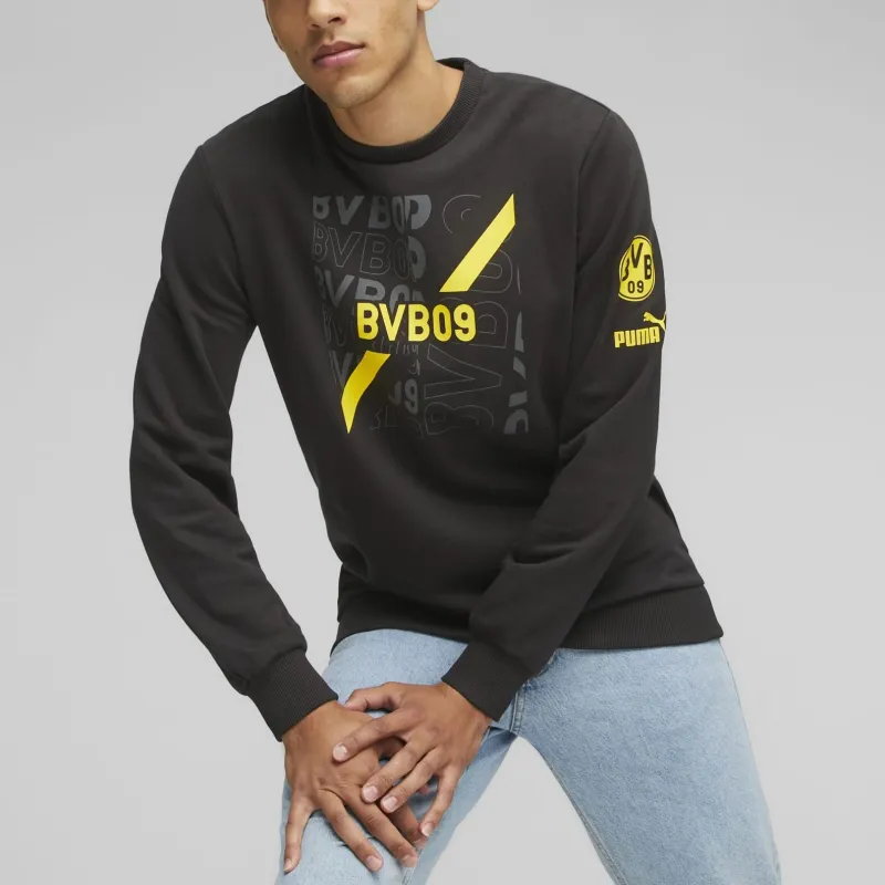 PUMA Sweat FtblCore Borussia Dortmund Sweatshirt Men's Black-2