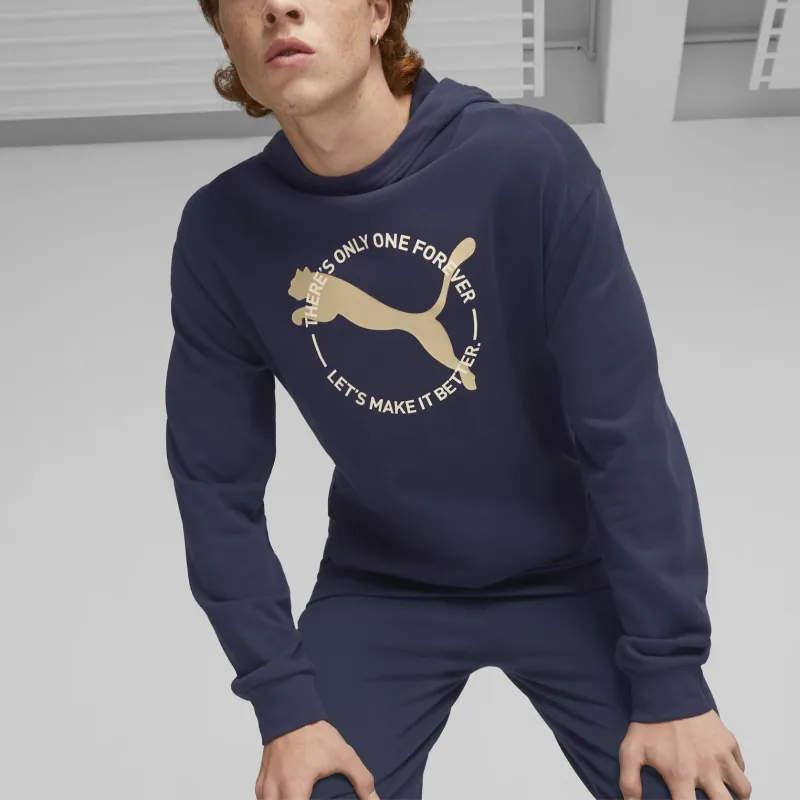 PUMA Hoodie Better Sportswear Homme Sweatshirt Men's Marine Blue-2