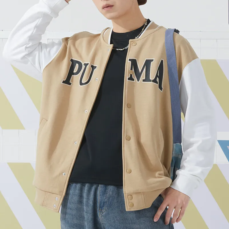PUMA Squad Jackets Men Khaki-4