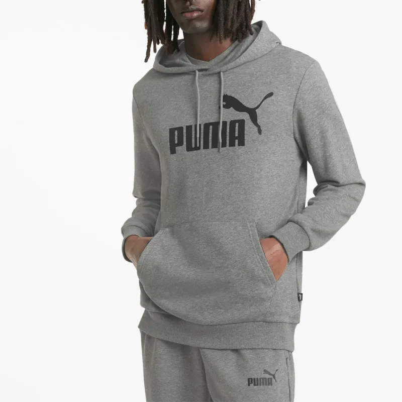PUMA Sudadera Con Capucha Para Hombre Essentials Small Logo-2