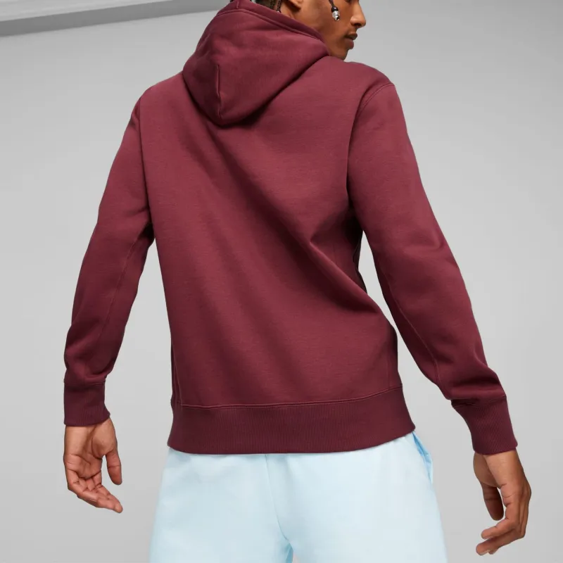 PUMA Hoodie Classics Homme Sweatshirt Men's Burgundy-2