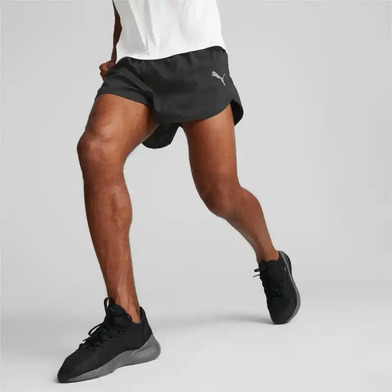 PUMA Short De Running Fendu Run Favourite Homme Sports Shorts Men's Black-2