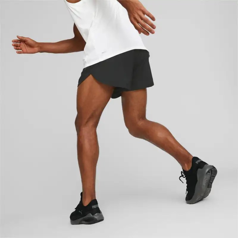 PUMA Short De Running Fendu Run Favourite Homme Sports Shorts Men's Black-3