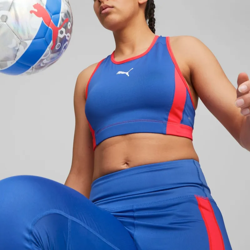 PUMA Brassière De Football IndividualBLAZE Femme Sports Underwear Women's Blue-2